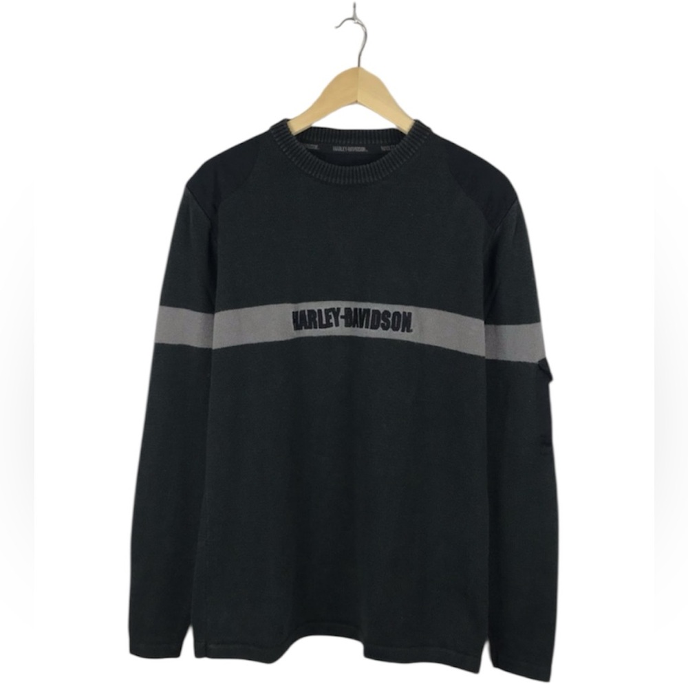 Vintage 1990s Harley-Davidson Embroidered Sweater